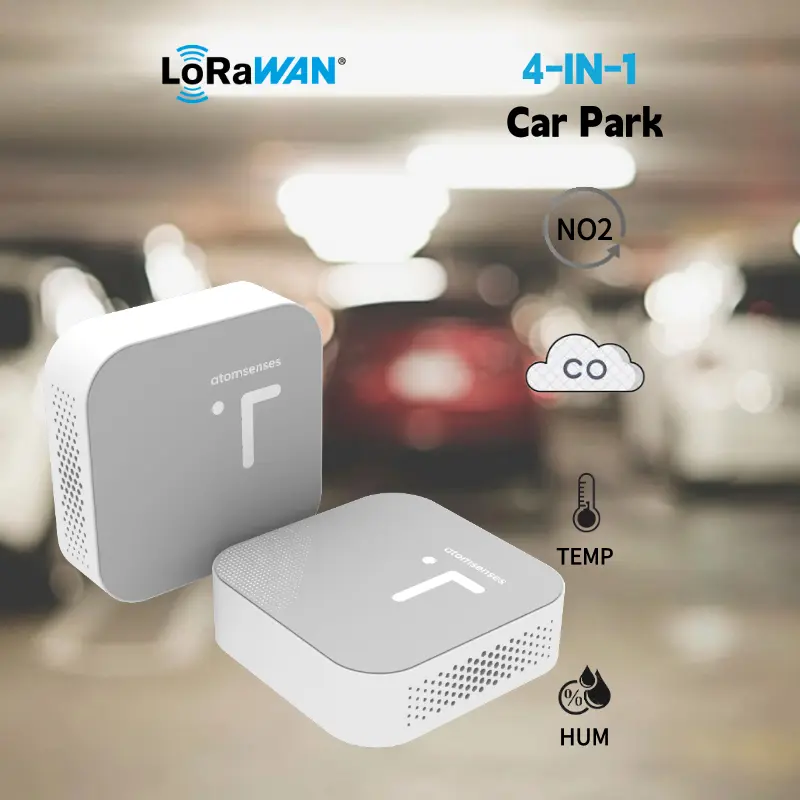 [ES-202]Atomsenses 7-IN-1 Car Park Plus IAQ Sensor (AS923_1)